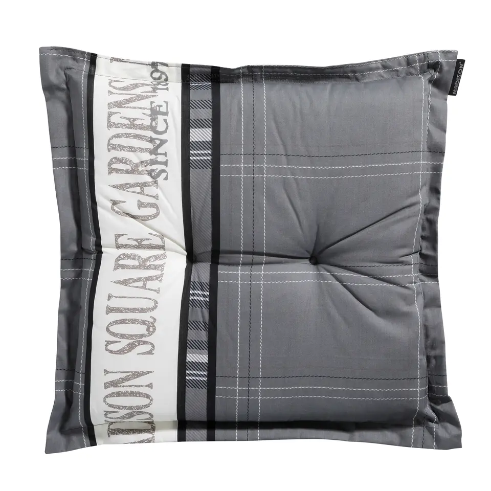 Madison - Zitkussen Madison garden grey - Ca. 50x50 cm - Set van 4