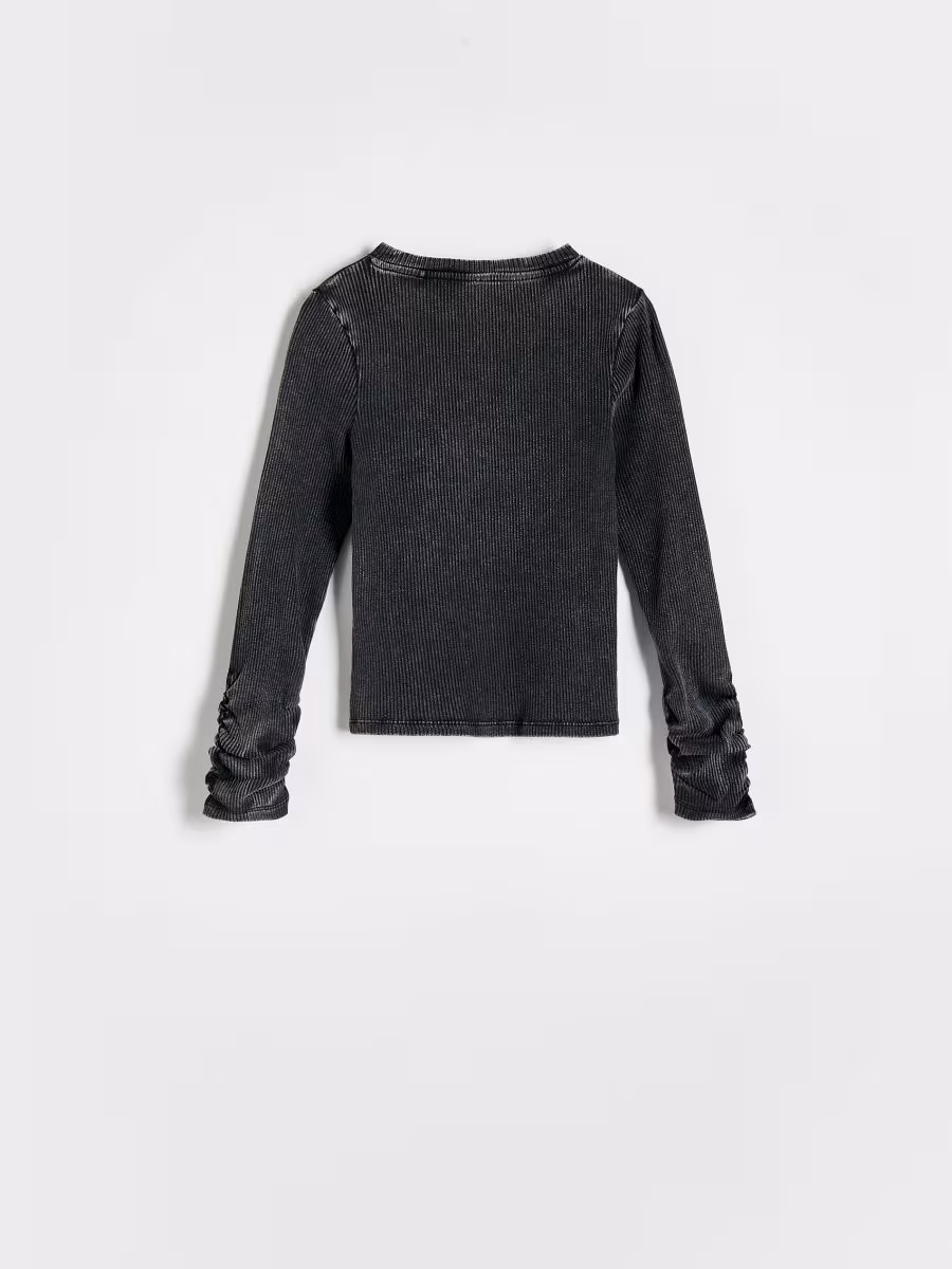 Blouse With Wash Effect