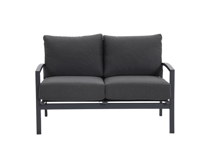 Jette 4 Seater Lounge Bundle - Gunmetal Grey