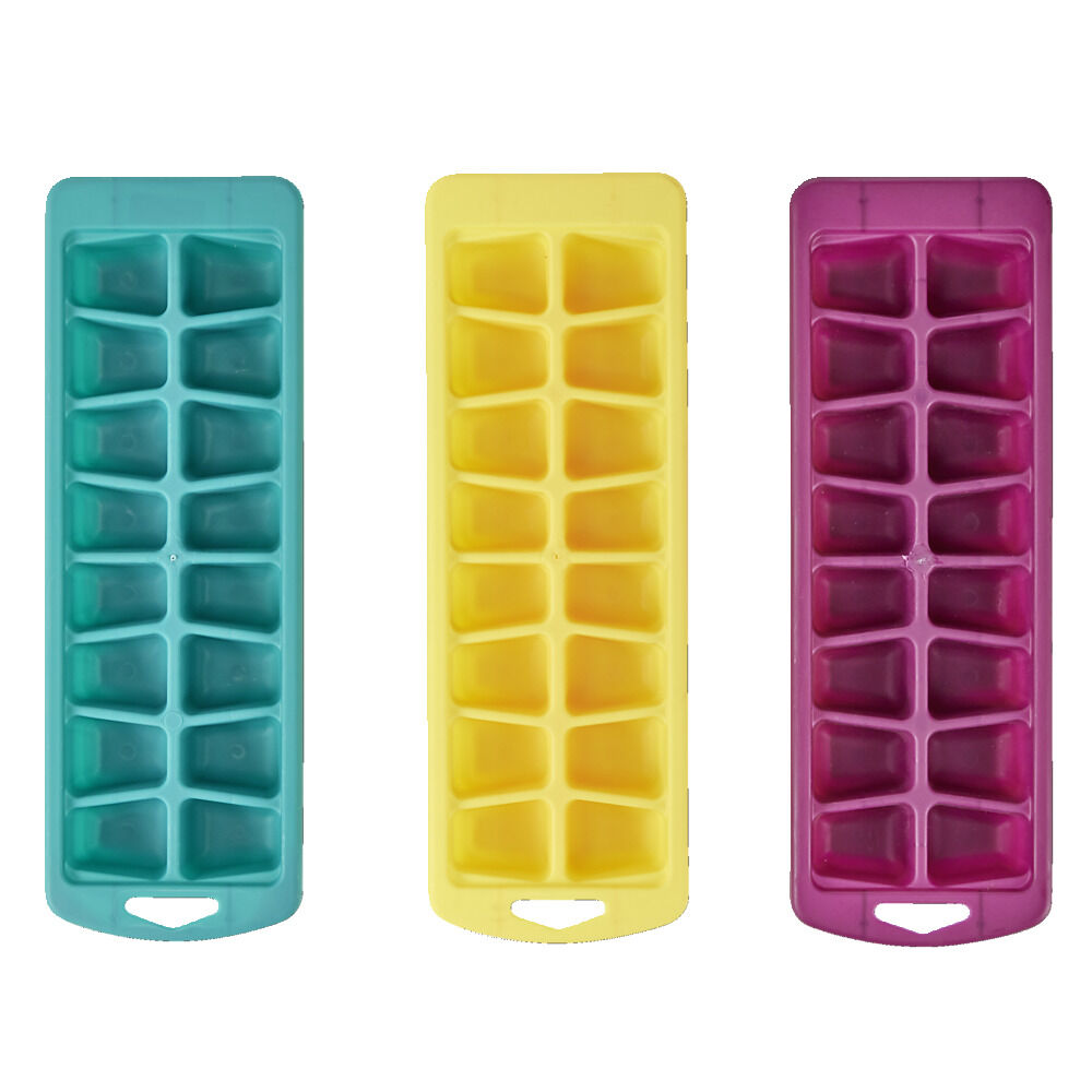 Lot de 3 moules à glaçons Tropical Boost