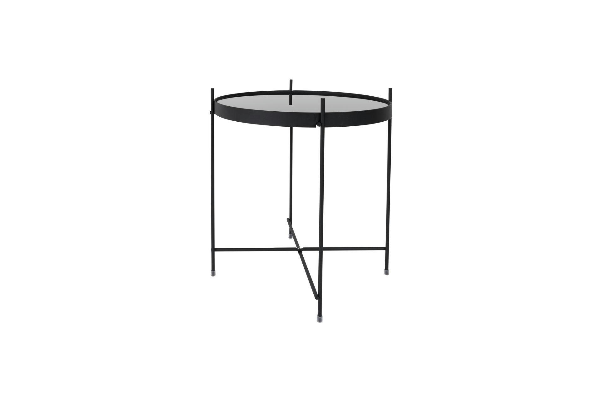 CUPID - Table d'appoint en métal noir