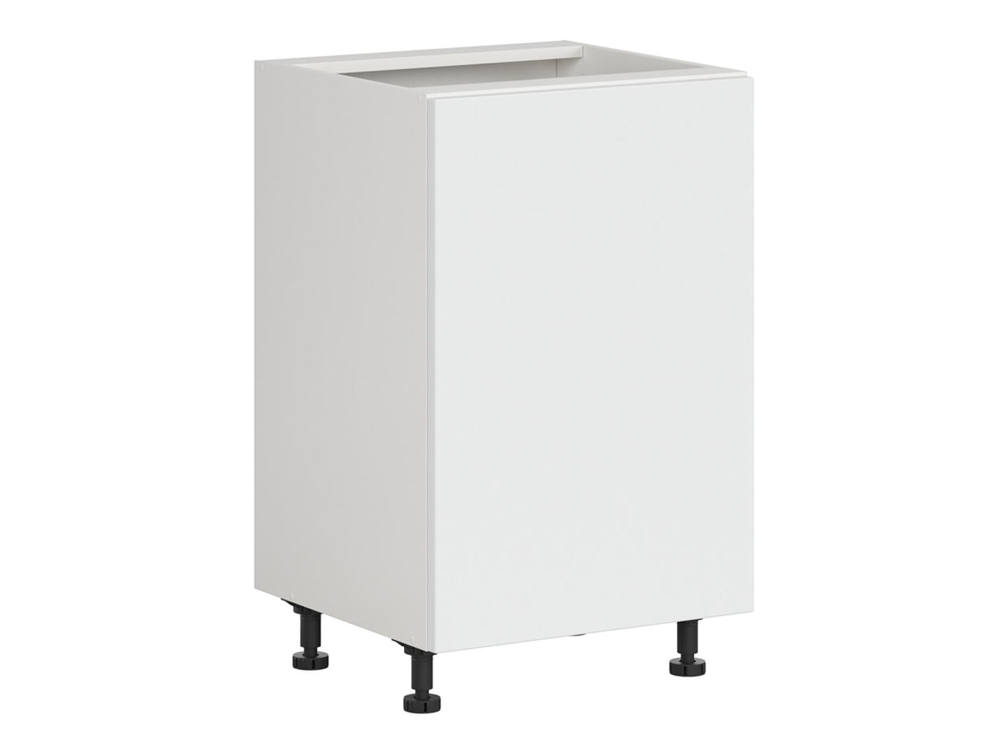 Szafka kuchenna dolna Top Line 2 50 cm lewa śnieżny super mat