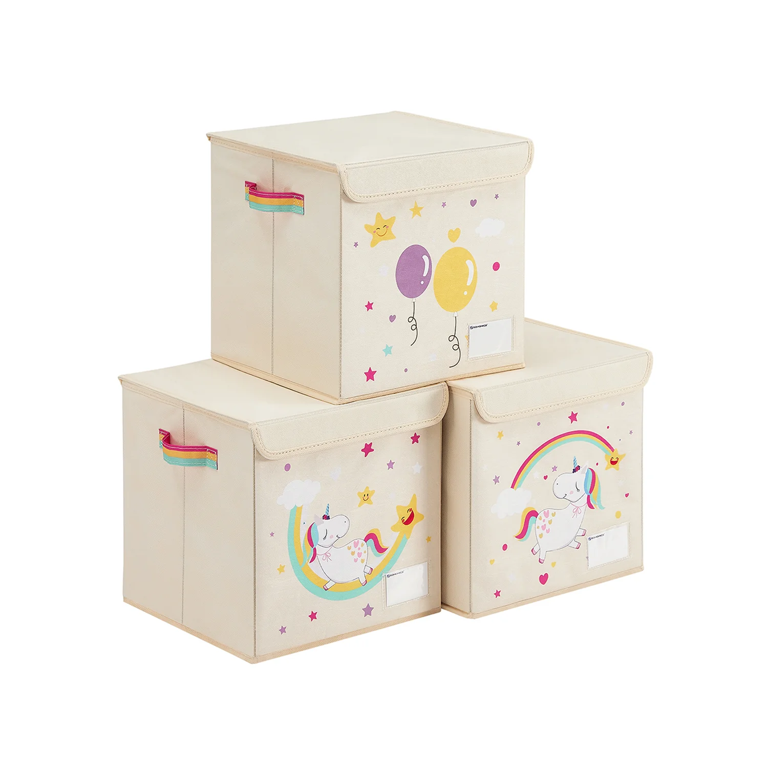 3 Boîtes rangement pour enfant
