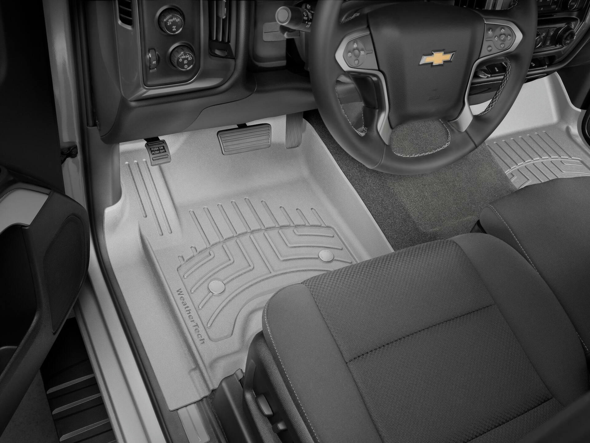 WeatherTech FloorLiner HP for Front Row Seats, Grey
