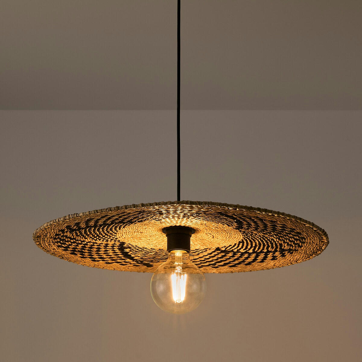 Suspension en herbier Ø50 cm, Rozeta