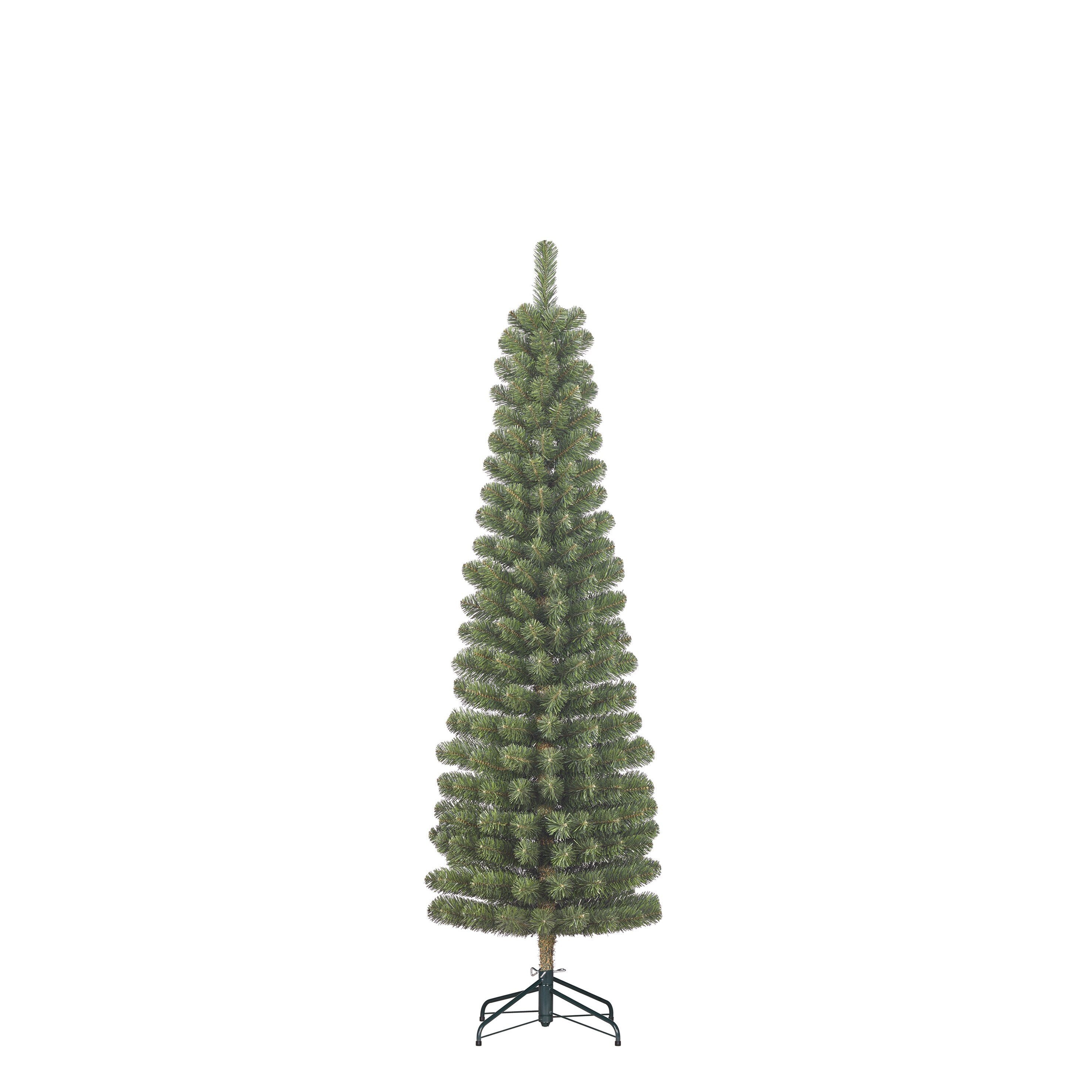 Black Box Trees Charlton Smalle Kunstkerstboom - H185 x Ø53 cm - Groen