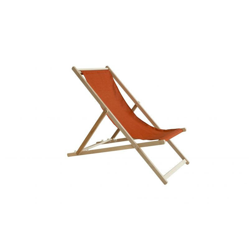 GORRIA - Chilienne amovible en bois d'hêtre fsc coloris ocre rouge