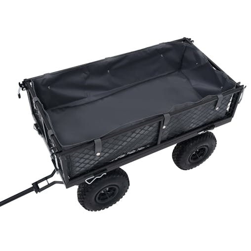 NNEVL Garden Cart Liner Dark Grey 86x46x22 cm Fabric