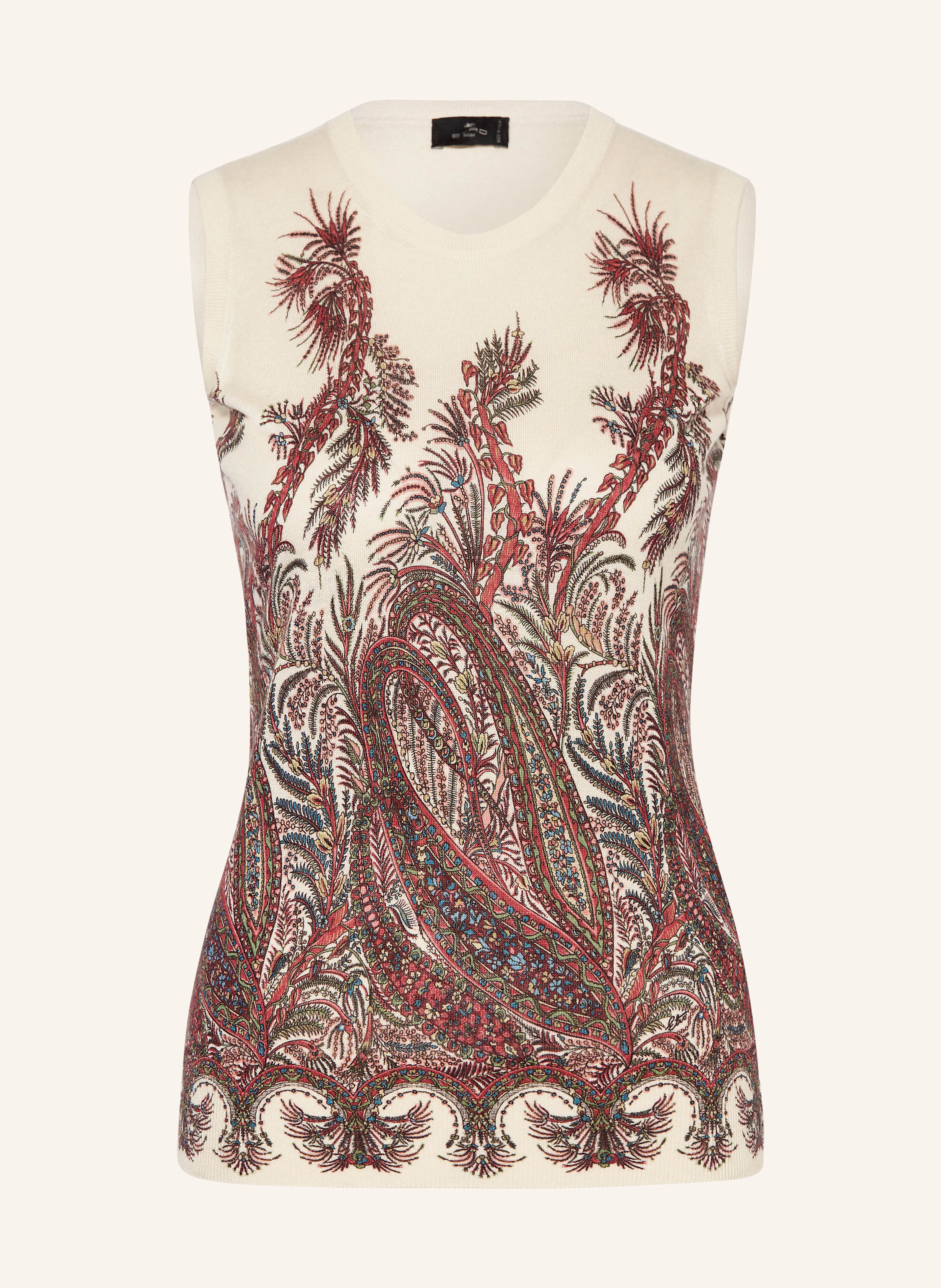ETRO Stricktop mit Seide