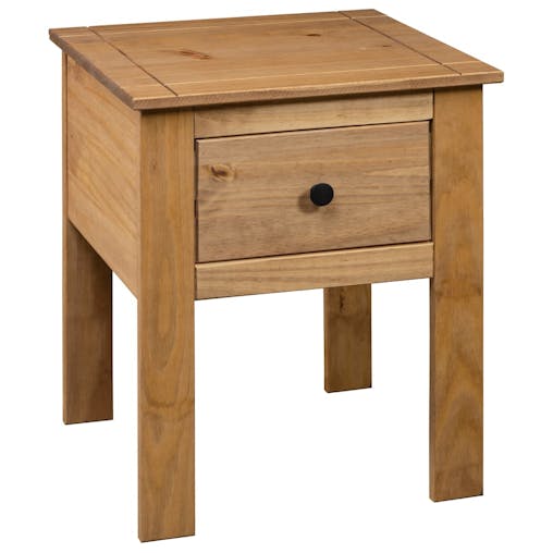 NNEVL Bedside Cabinet 46x40x57 cm Pine Panama Range