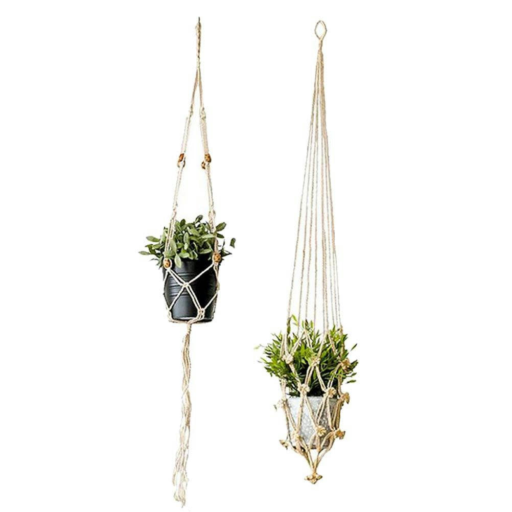 SUSPENSIONS - Autocollant mural suspensions plantes 65x30cm