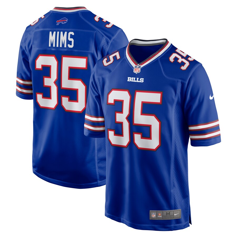 Jordan Mims Buffalo Bills Nike Team Game Jersey - Royal
