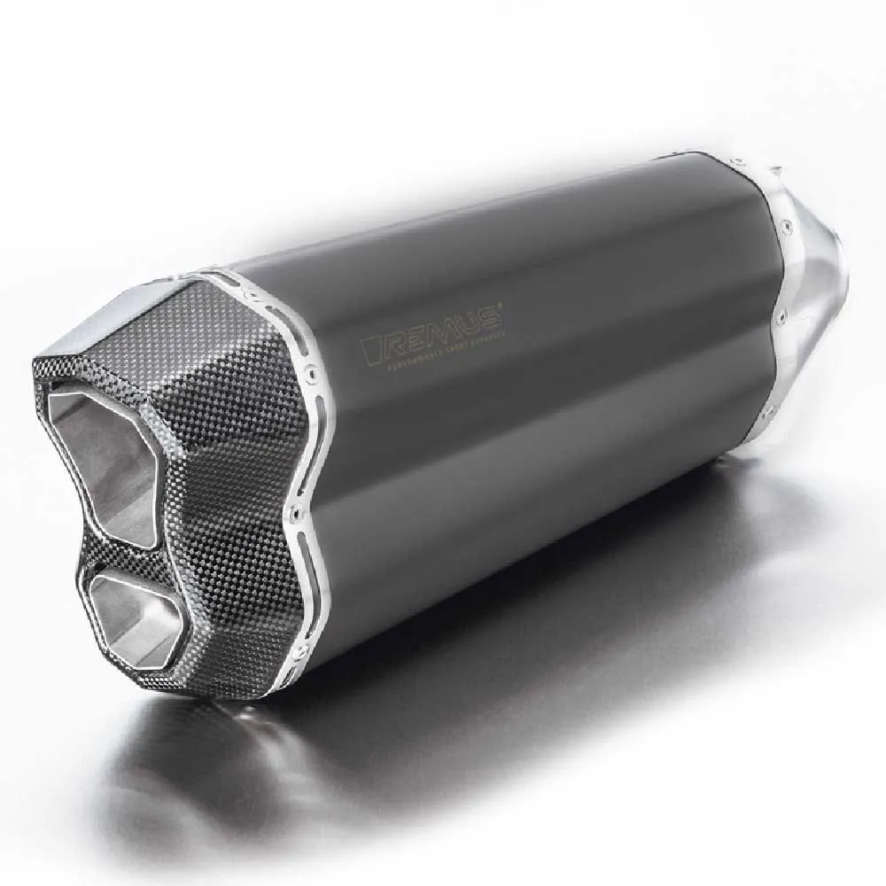 Remus 8 Stainless Steel R 1200 R 17 Homologated Slip On Muffler