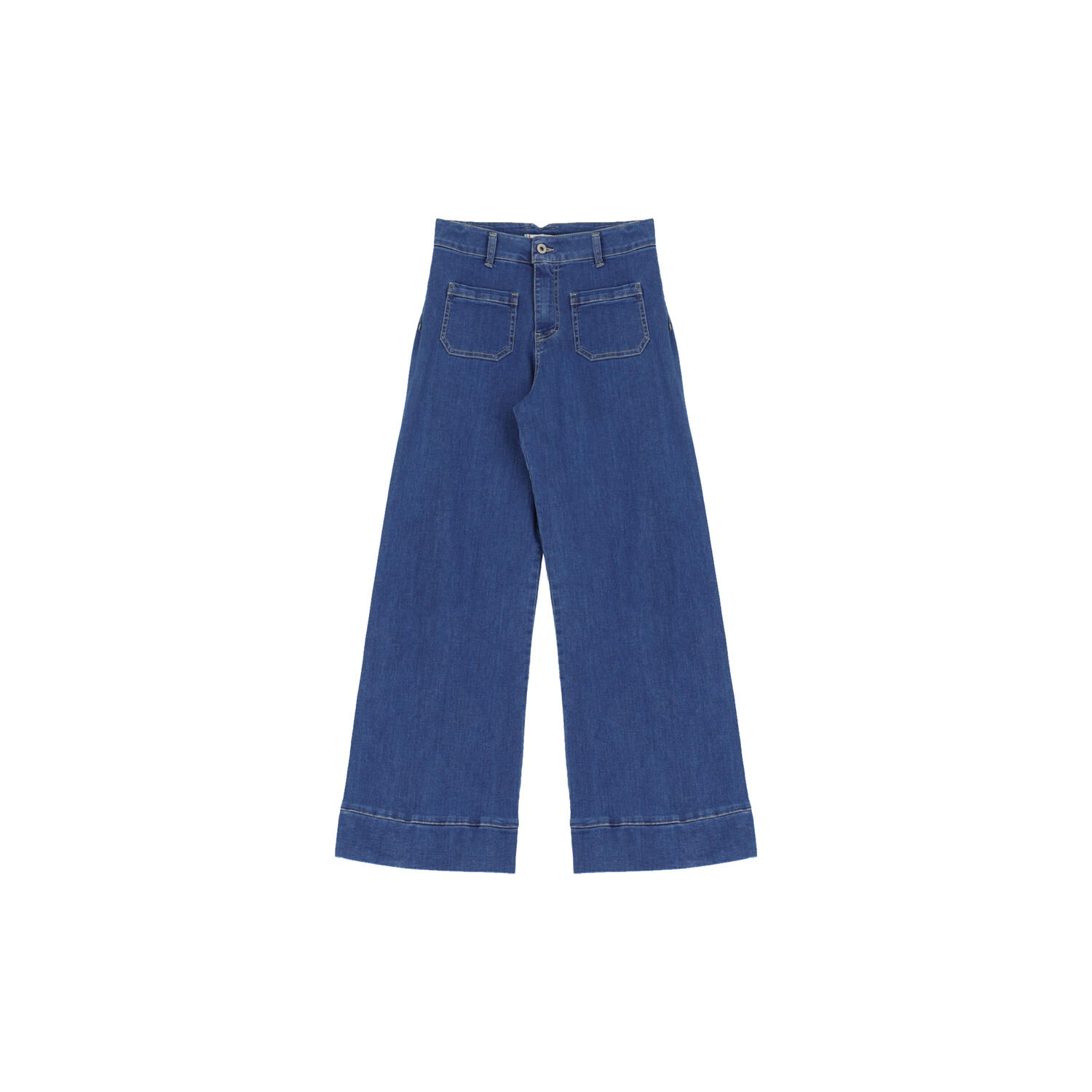 Pants, blu denim