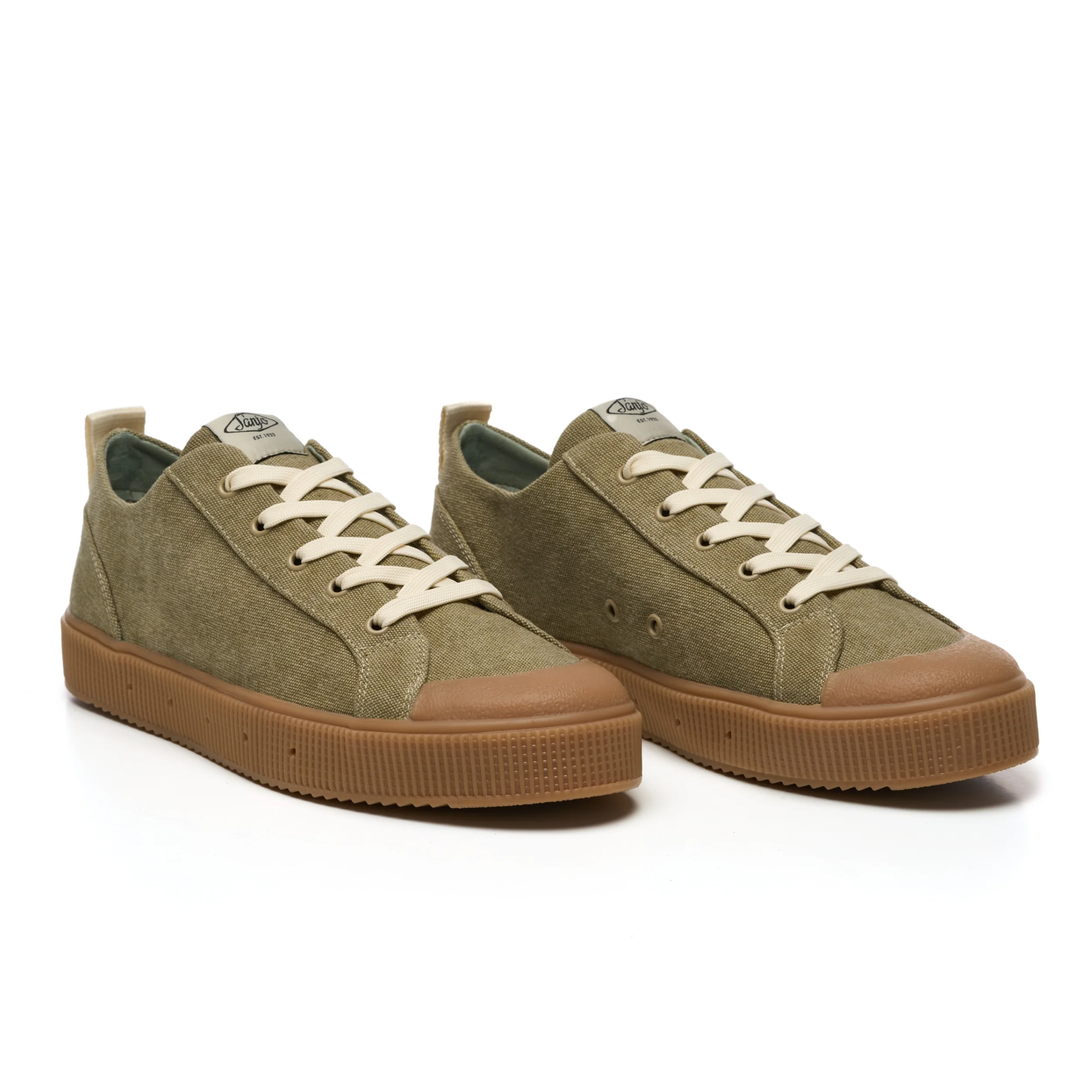 Sanjo K230 Washed // Kaki Gum