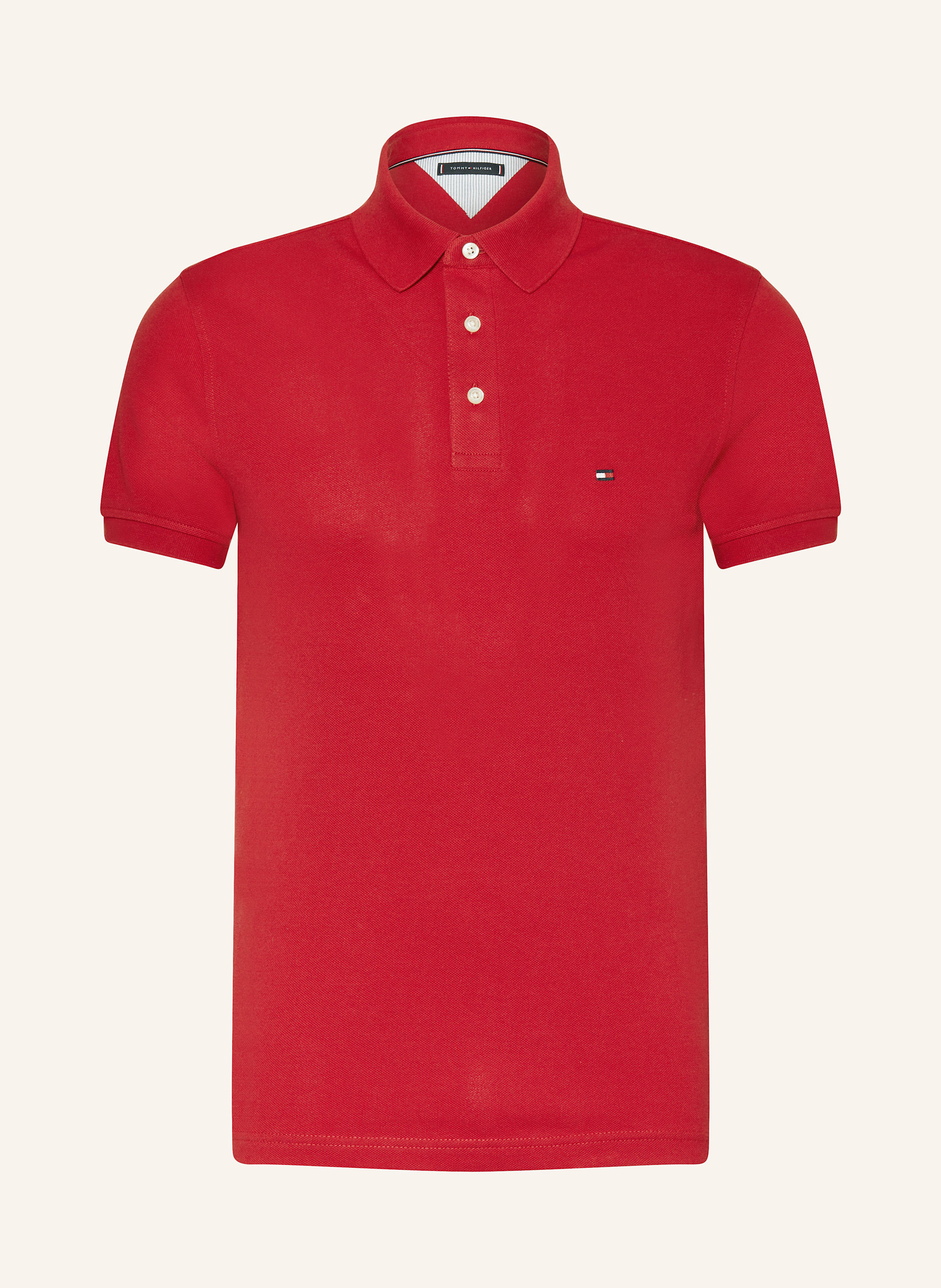 TOMMY HILFIGER Piqué-Poloshirt Slim Fit