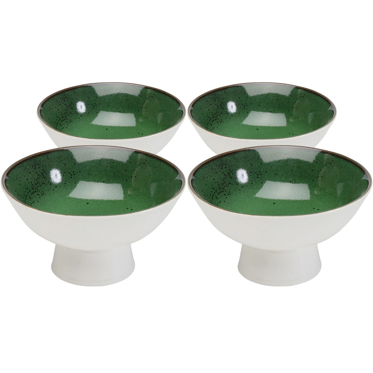 Kare Design Kommen Colorino groen Ø17cm (4/set)