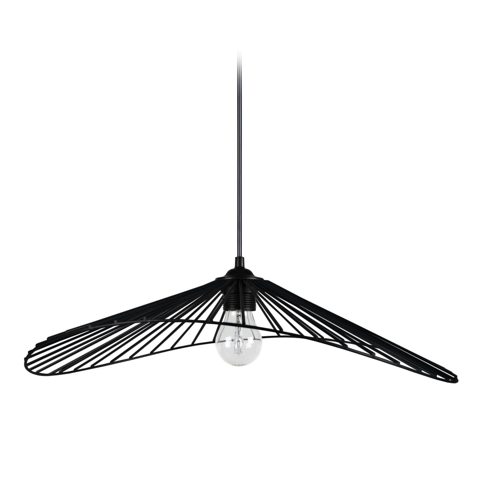 LADY - Suspension métal noir