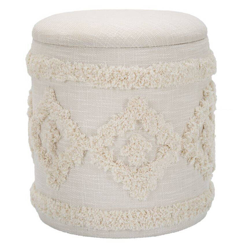 Taboret ze schowkiem, okrągły, Ø 35 cm
