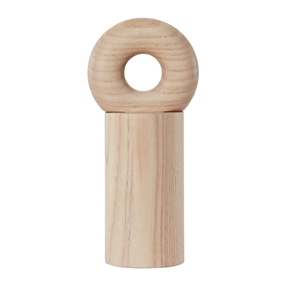 OYOY Living Hoop Peper- en Zoutmolen - H 16,5 cm - Nature