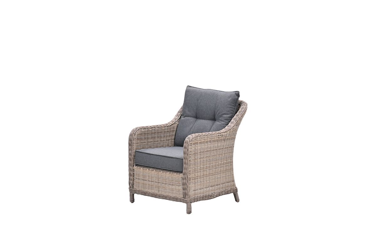 Milwaukee lounge fauteuil - vintage willow - mystic grey