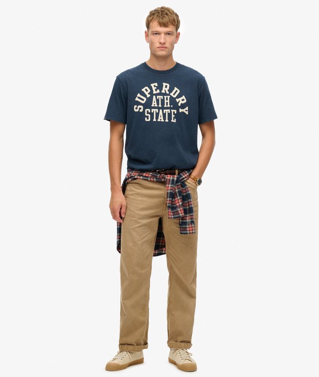 Vintage Athletic Essential Graphic T-Shirt