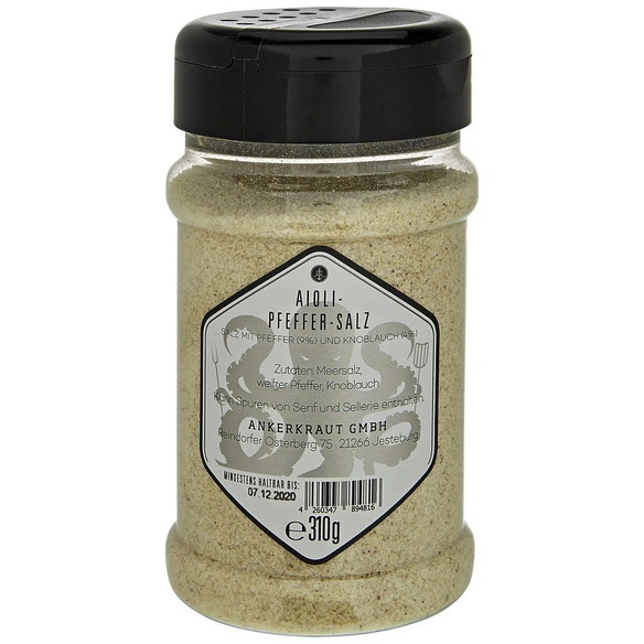 Grillgewürz, Aioli Pfeffer Salz, 310 g