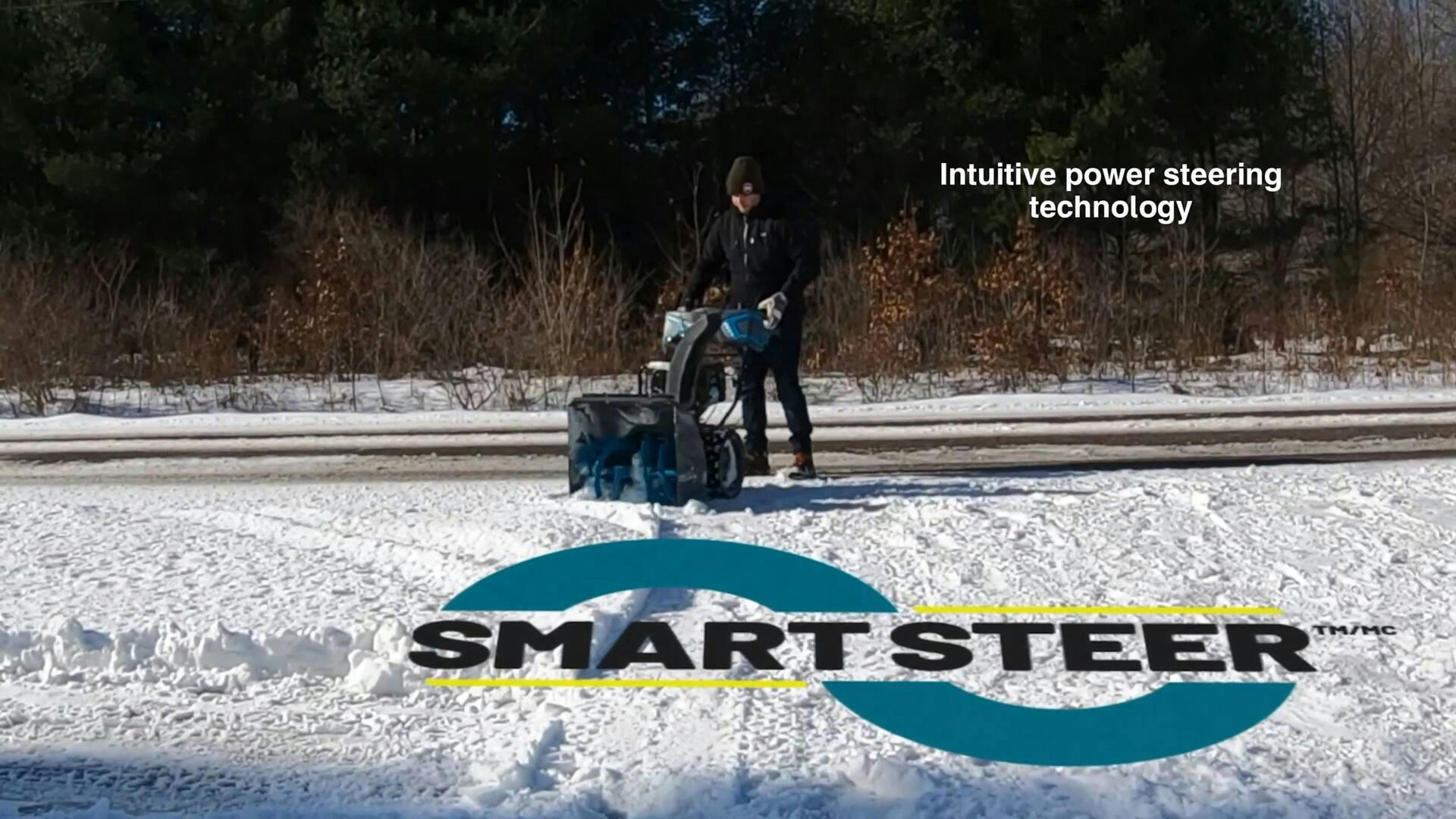 Yardworks 301cc 2-Stage Gas Snowblower with Electric Start, 27-in