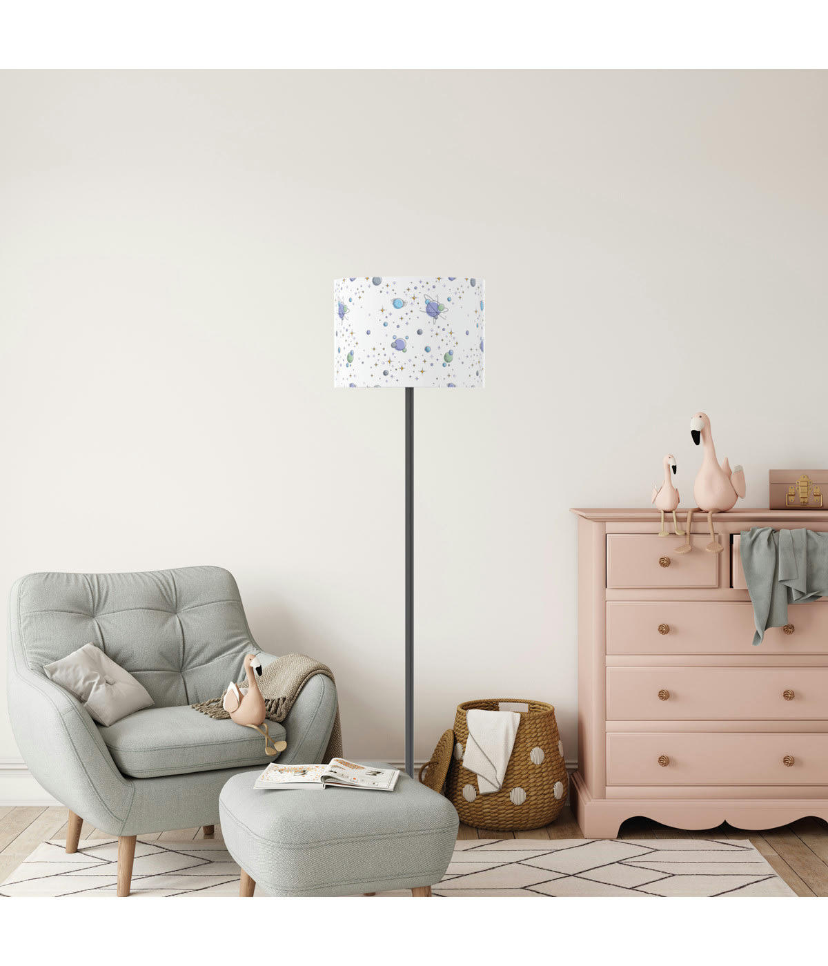 UNIVERS ENFANT - Lampadaire Cosmos D: 40 x H: 165