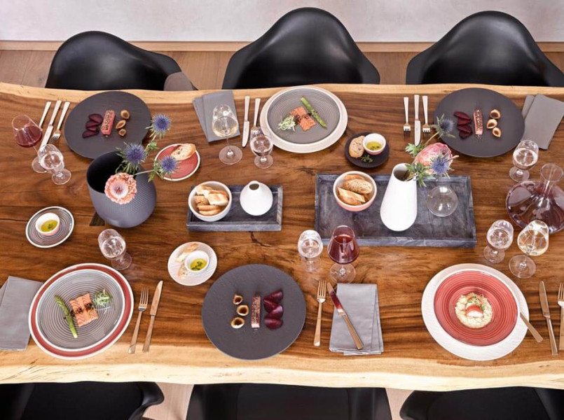 Talerz uniwersalny Coupe (25 cm) Manufacture Rock Villeroy & Boch