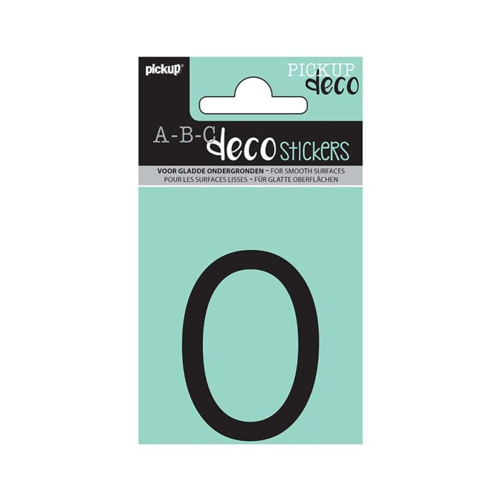 SKILT PICKUP ABC DECO MAUD 60 MM 0 SORT