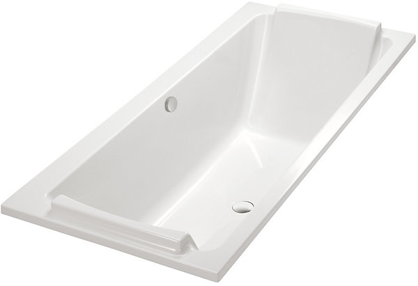 Baignoire droite 180 x 80 cm blanc brillant Jacob Delafon