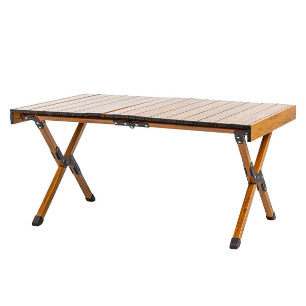 Stolik kempingowy składany 90cm Drevo z aluminium składany