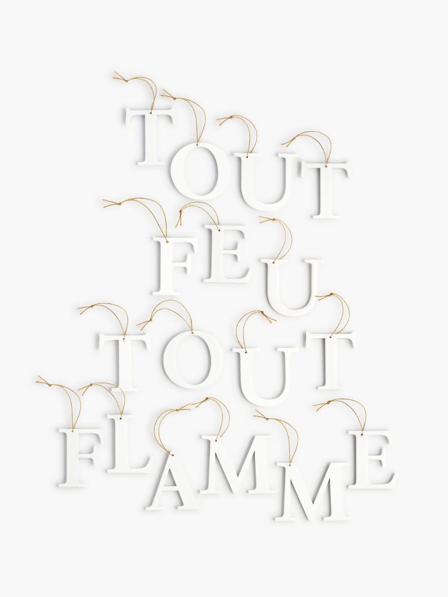 Letters for Pine tree