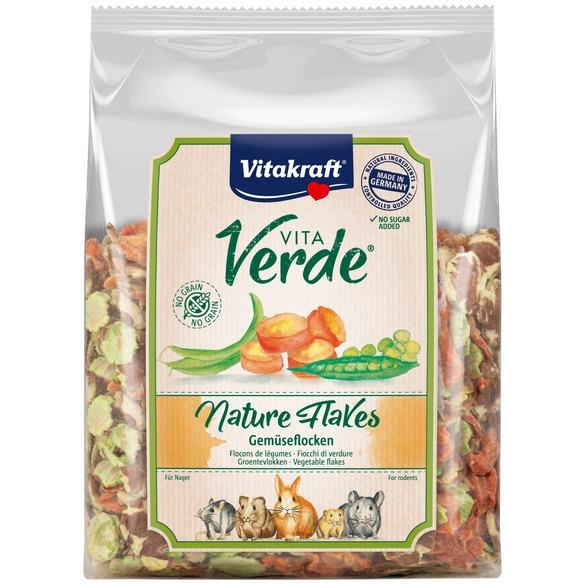 Nagerfutter »Vita Verde Nature Flakes Gemüse«, Gemüse