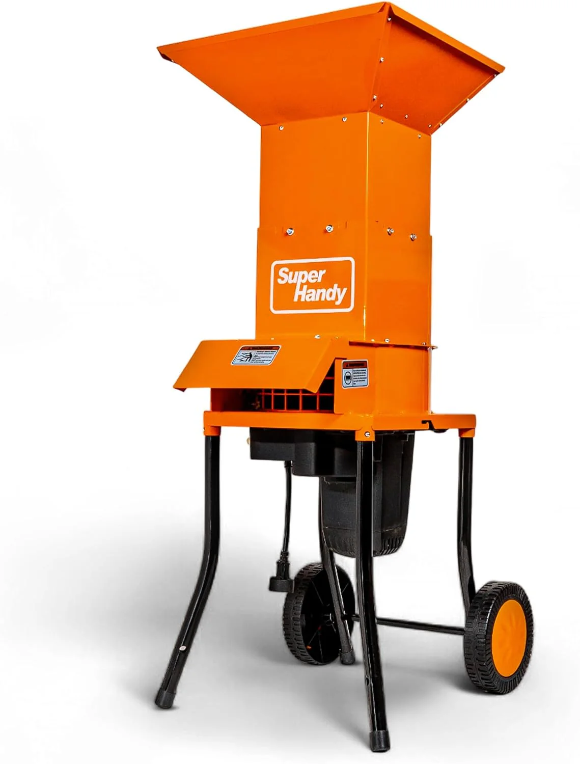 SuperHandy Electric Leaf Shredder, 15A 120V, 11 Steel Blades, 0.5 Capacity, Steel Construction