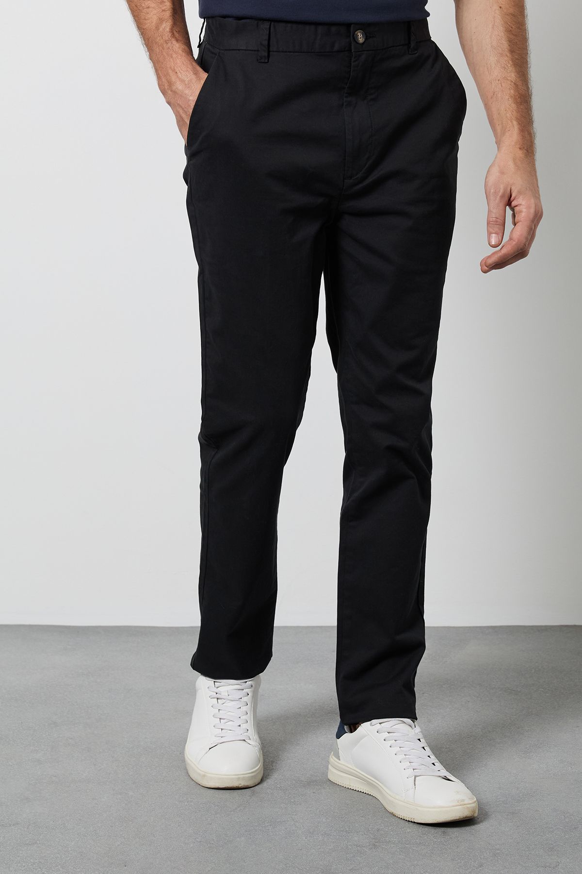 Burton Black Skinny Fit Chino Trousers