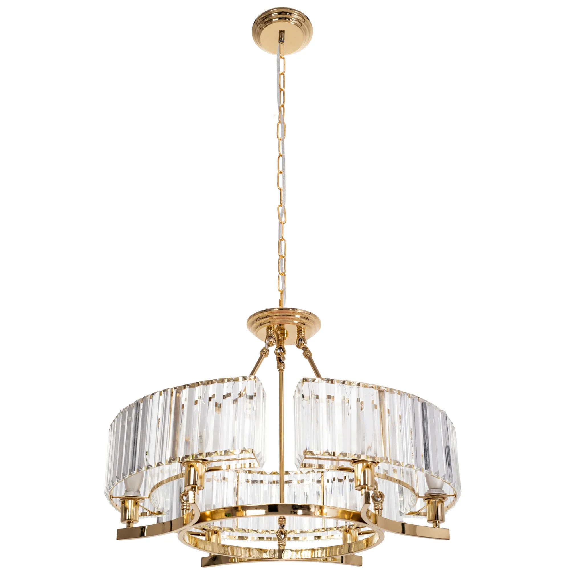 Lampa Wisząca z Kryształami APP789-6C