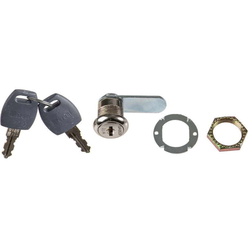 Serrure à écrou pour boite aux lettres 16 mm