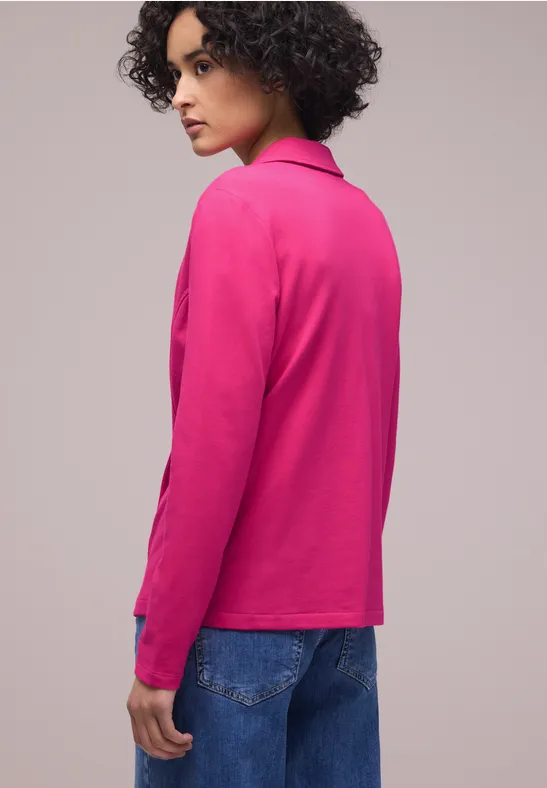 Basic Blazer aus Jersey