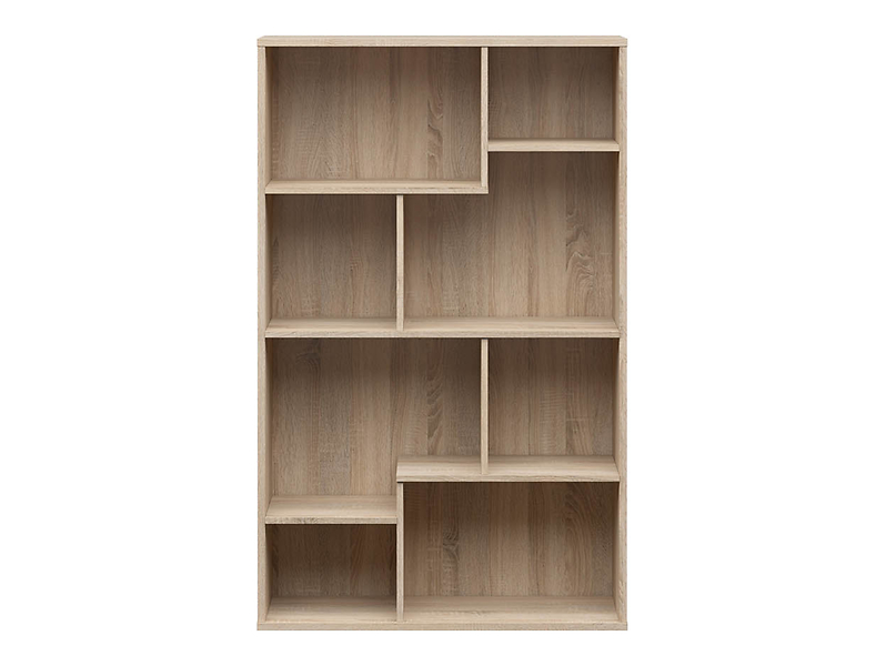 Regał Tetrix 88 cm z 8 półkami dąb sonoma