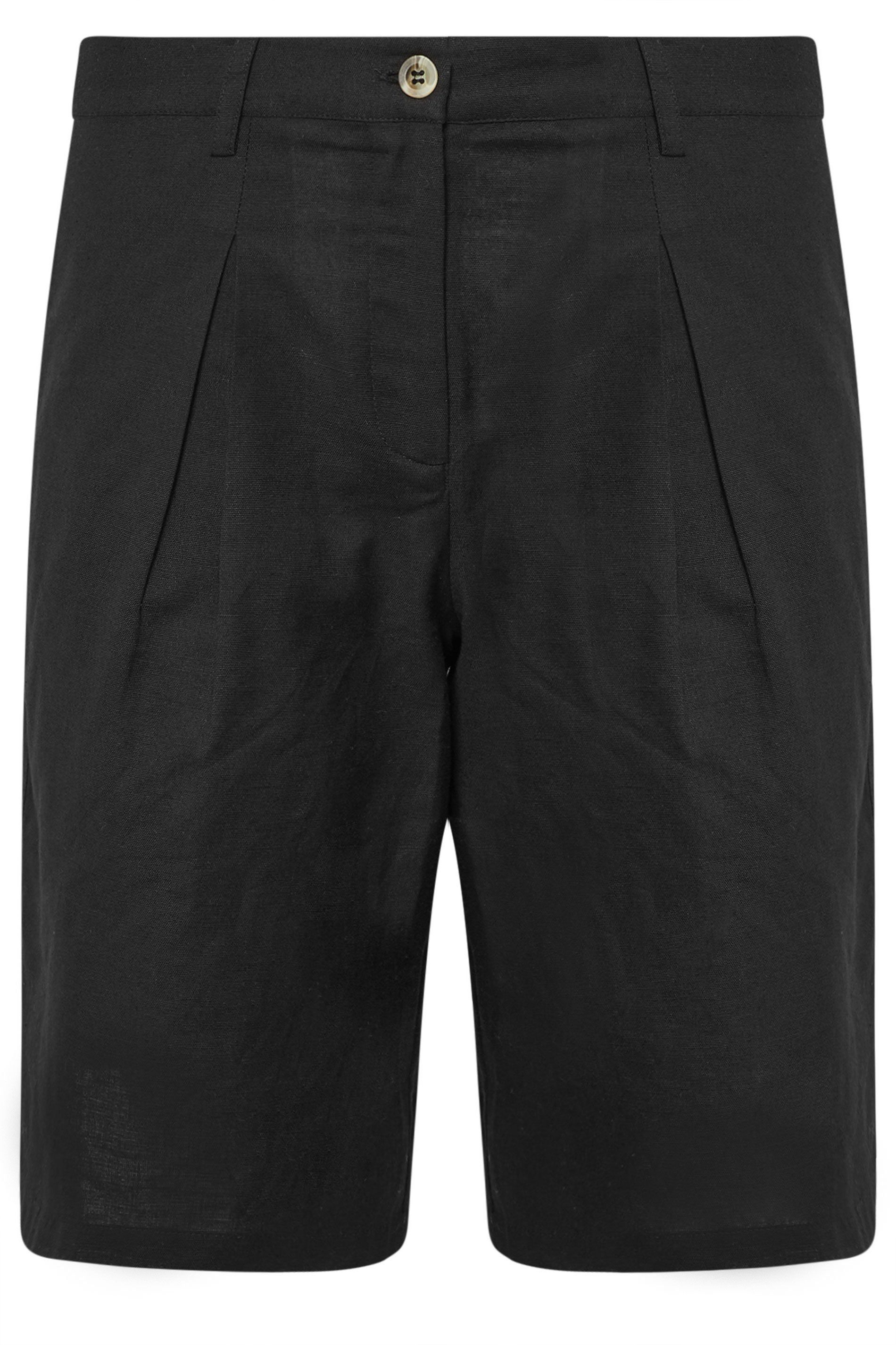 PixieGirl Petite Linen Bermuda Shorts