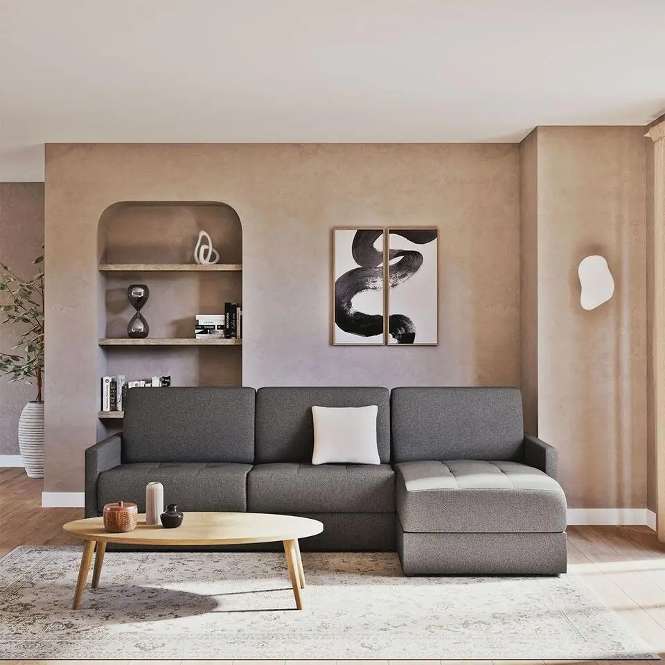 CALICOSY - Slaapbank BELLUNO - 87x260x150 cm