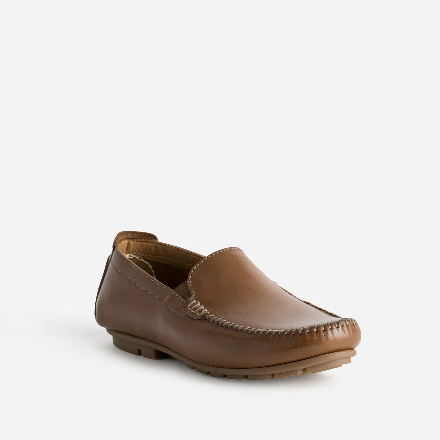 Slip-on FRANCE ARNO cognac cuir