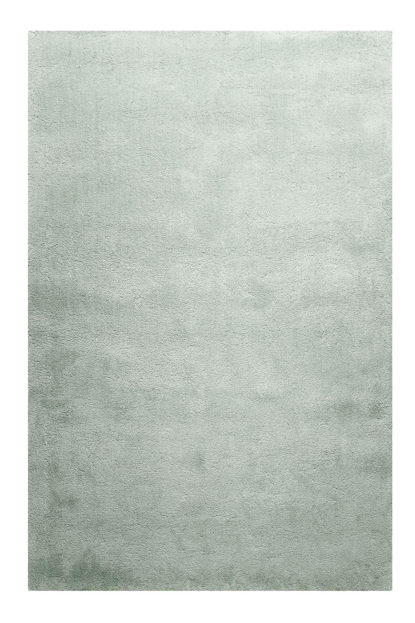 PISA - Tapis en microfibre dense gris-vert 70x140 cm