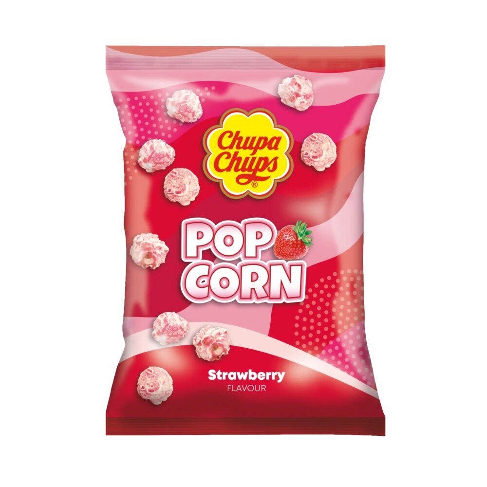 Pop corn fraise Chupa Chups 110gr