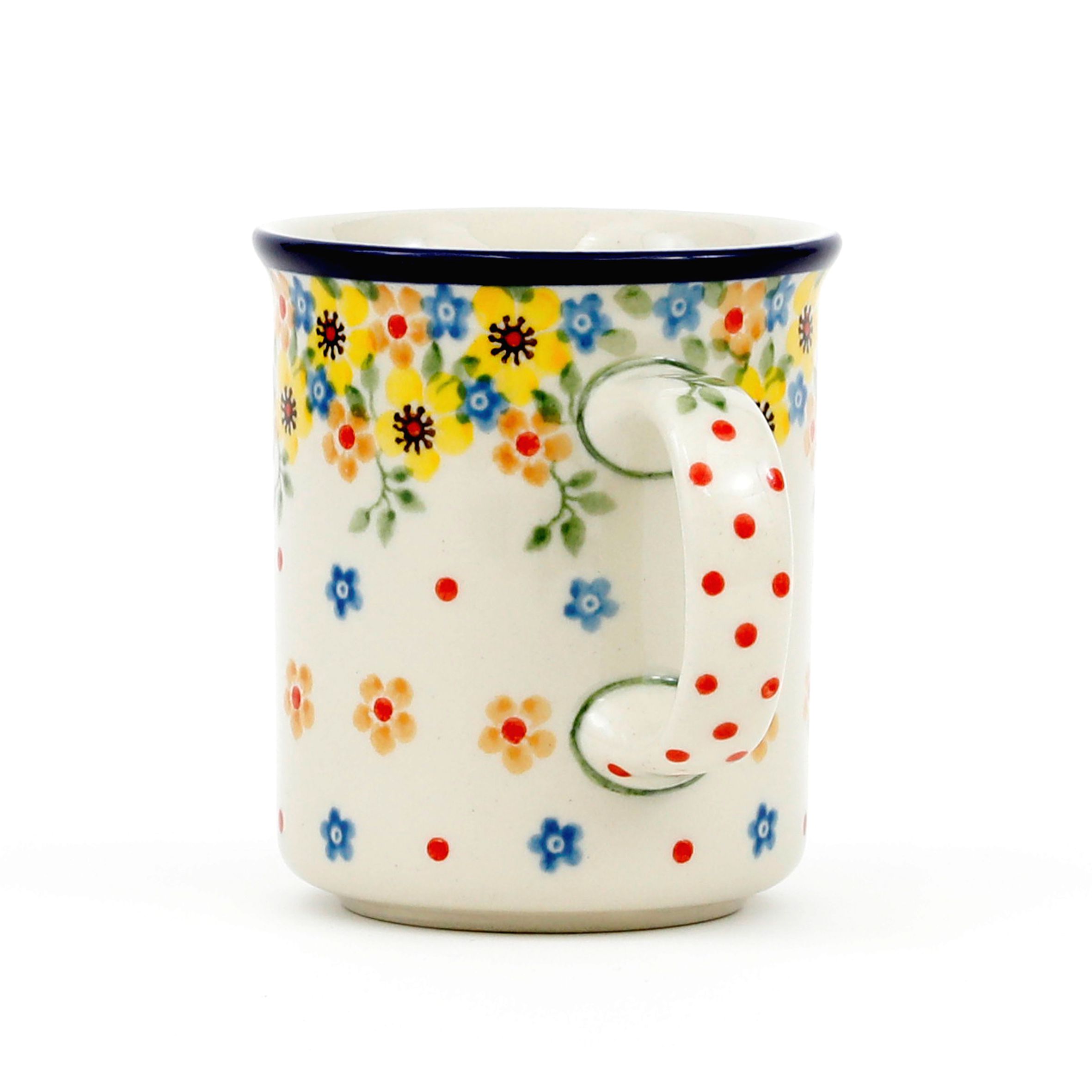 Kubek ceramiczny 236 0,3l  2225X Wiosenny bukiet Bolesławiec
