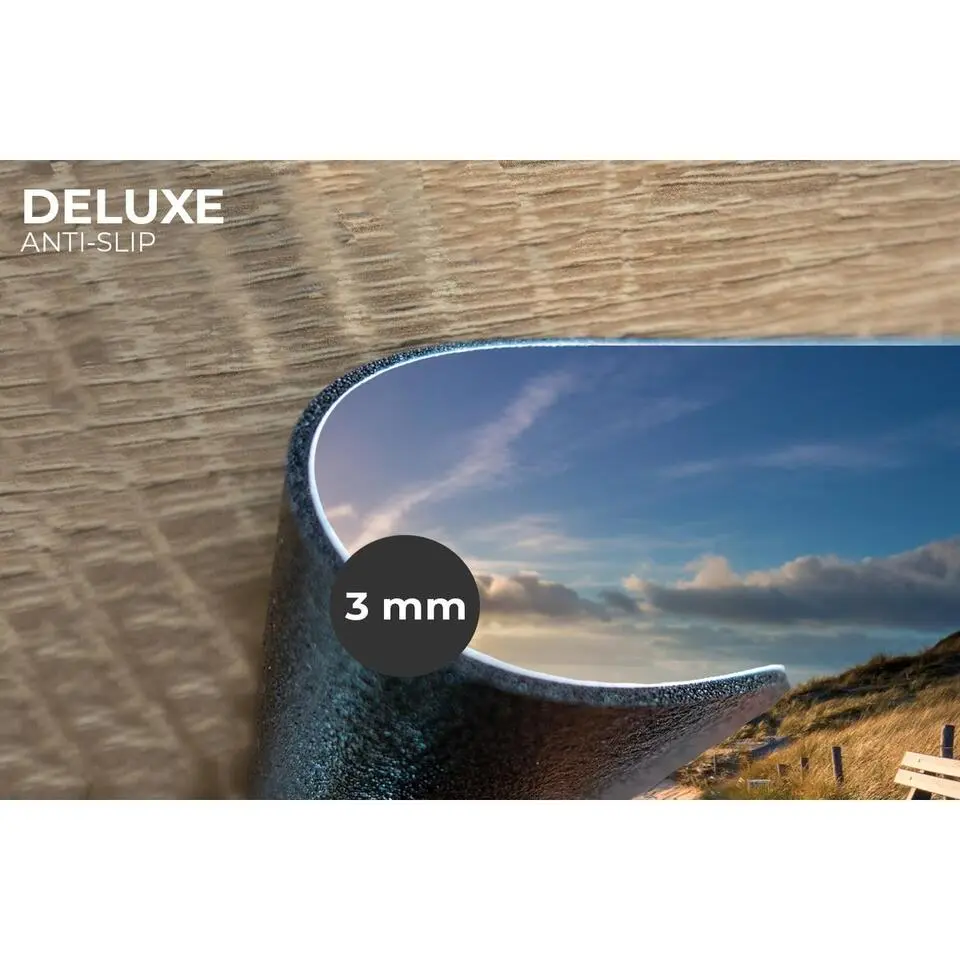 MuchoWow Placemat (6stuks) 45x30cm Zonsondergang Strand Duin