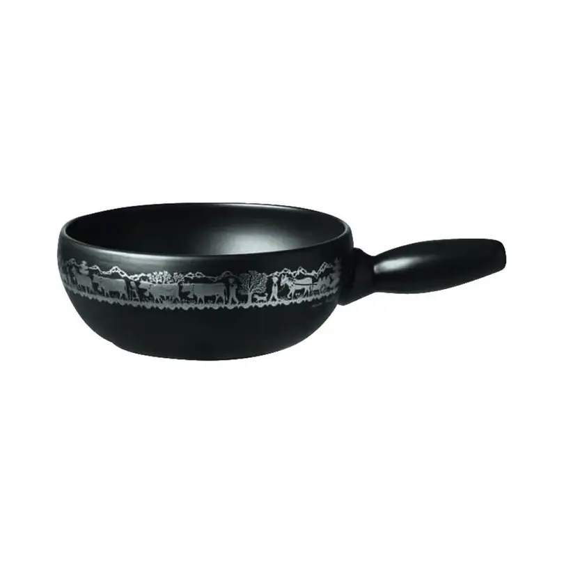 Fondue Caquelon Alpaufzug