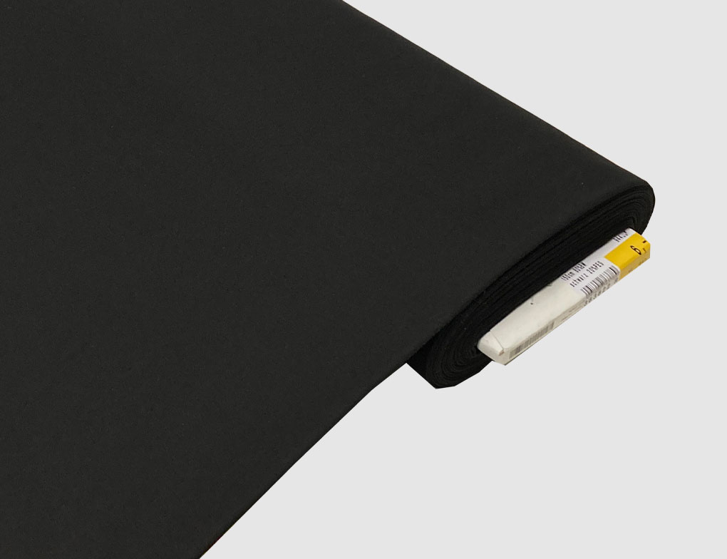 Canvas Uni Schwarz